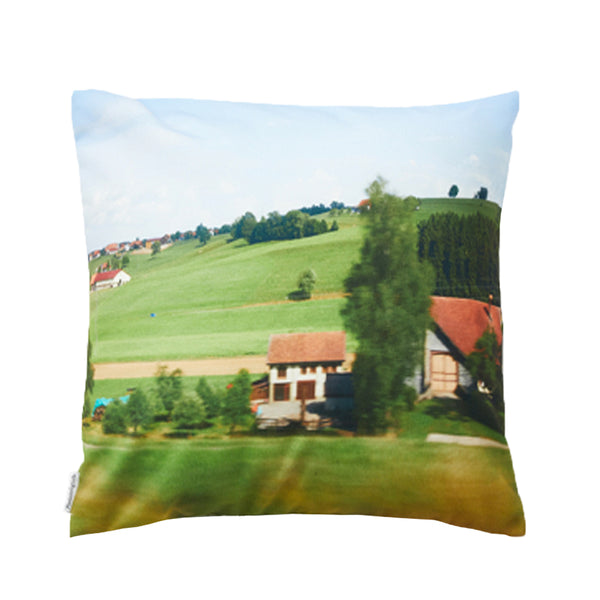 Swiss landscape Cushion cover