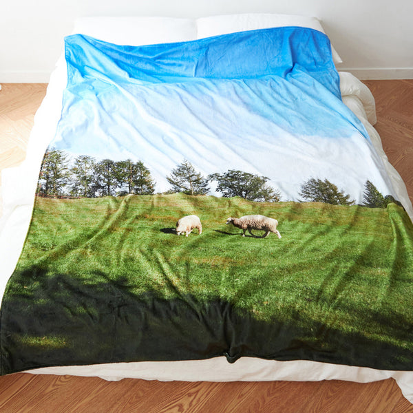 Gangwondo sheep 2 blanket S/L size