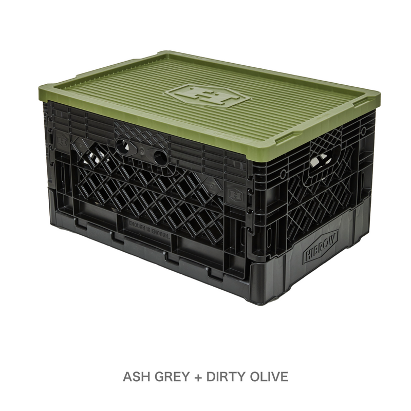 FLIPBOX TOP : PLASTIC [DIRTY OLIVE]