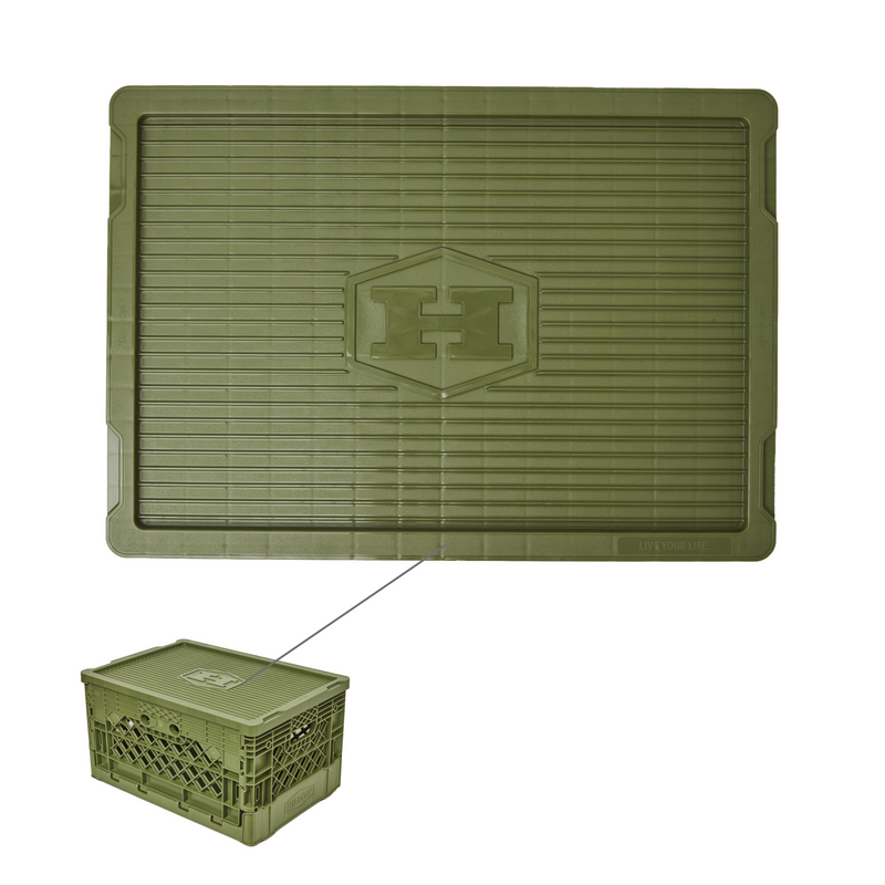 FLIPBOX TOP : PLASTIC [DIRTY OLIVE]