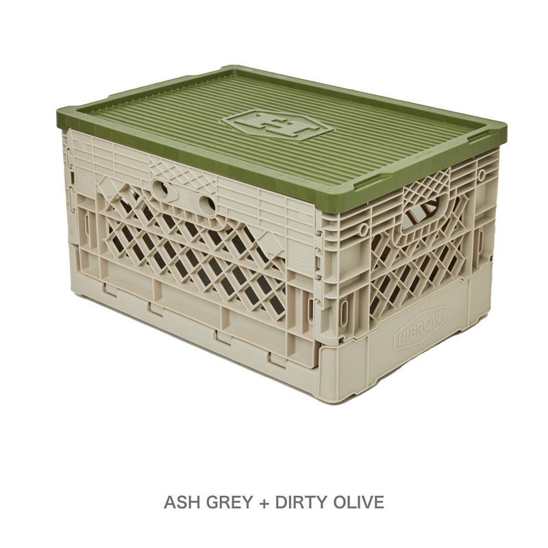 FLIPBOX TOP : PLASTIC [DIRTY OLIVE]