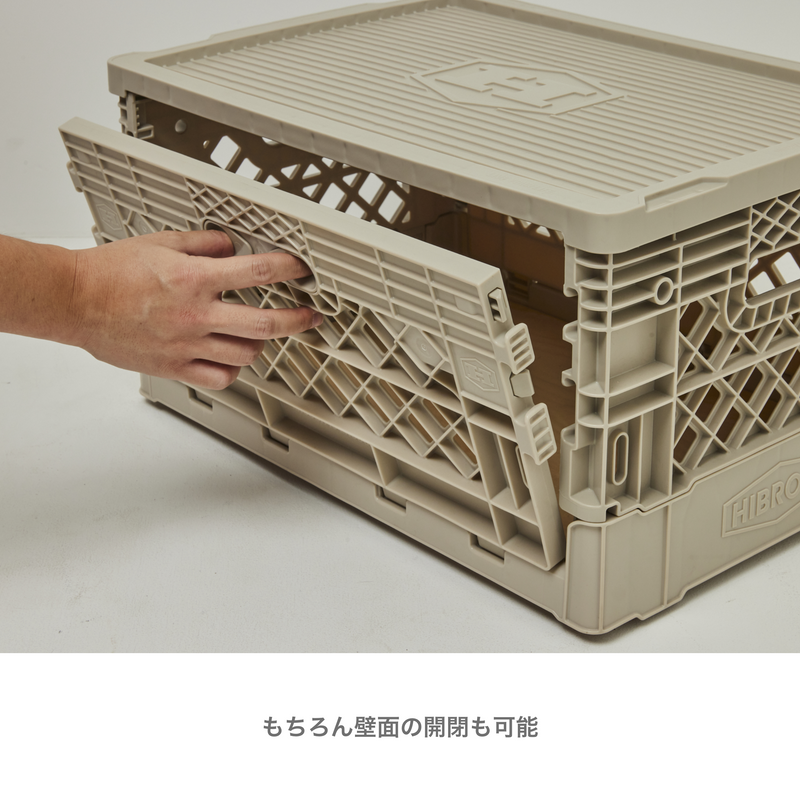 FLIPBOX TOP : PLASTIC [DIRTY OLIVE]