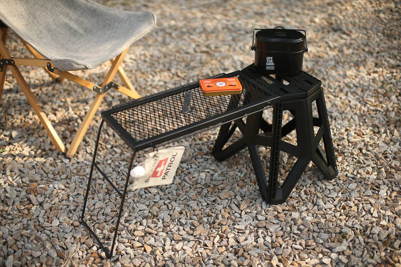 STOOL SET : BLACK