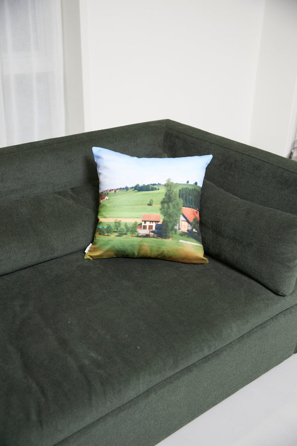 Swiss landscape Cushion cover