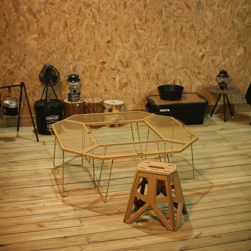 HEXA TABLE : TAN